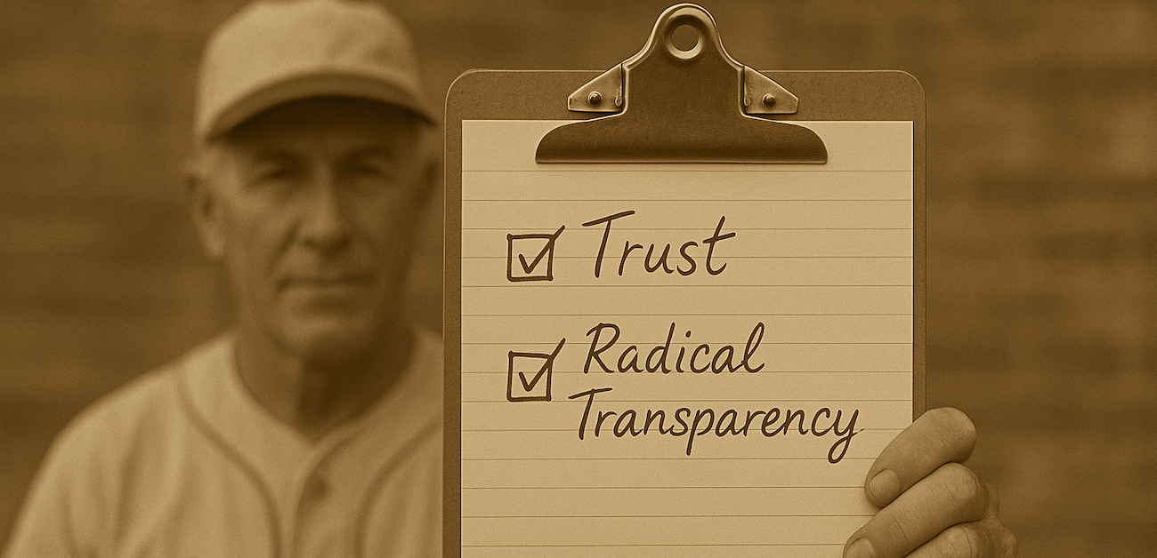 Our Next Chapter: Trust & Radical Transparency